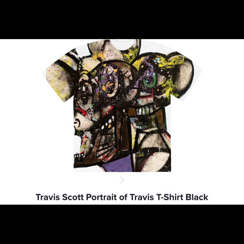 Portrait of Travis t shirt